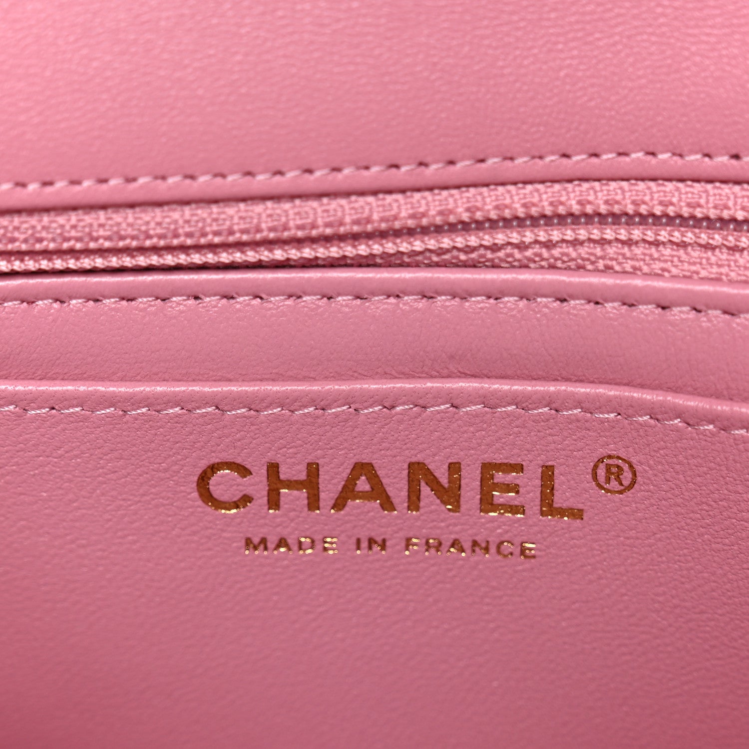 Chanel Tweed Quilted Mini Rectangular Flap Pink 6 of 10