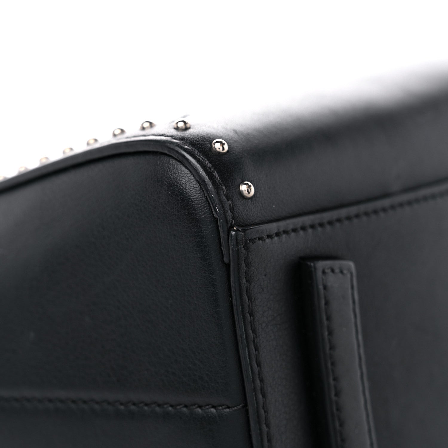 Givenchy Smooth Calfskin Small Studded Antigona Black 9 of 14