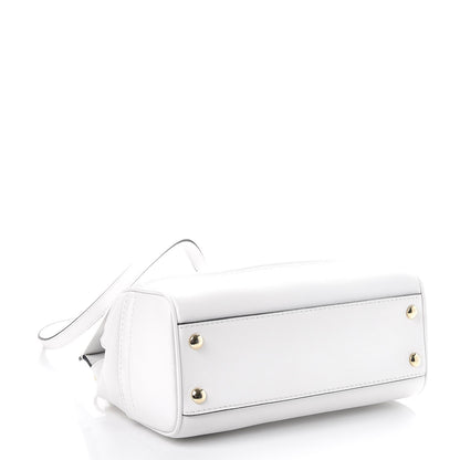 Versace Calfskin Medium Palazzo Empire Bag White 5 of 8