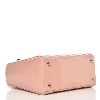 Christian Dior Patent Cannage Medium Lady Dior Pale Pink 4 of 7