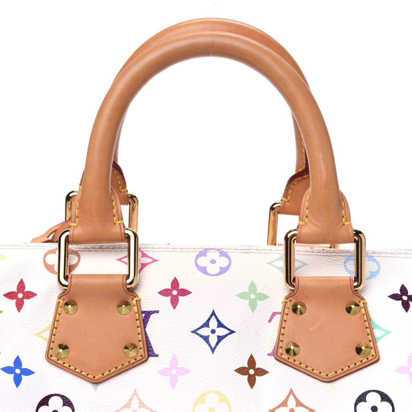 Monogram Multicolor Speedy 30 White