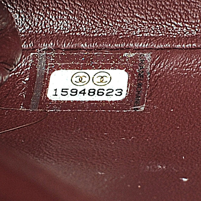 Chanel Lambskin Quilted Clutch Flap Black 5 of 9