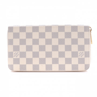 Louis Vuitton Damier Azur Zippy Organizer Wallet 3 of 8