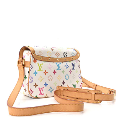 Louis Vuitton Monogram Multicolor Sologne White 3 of 9