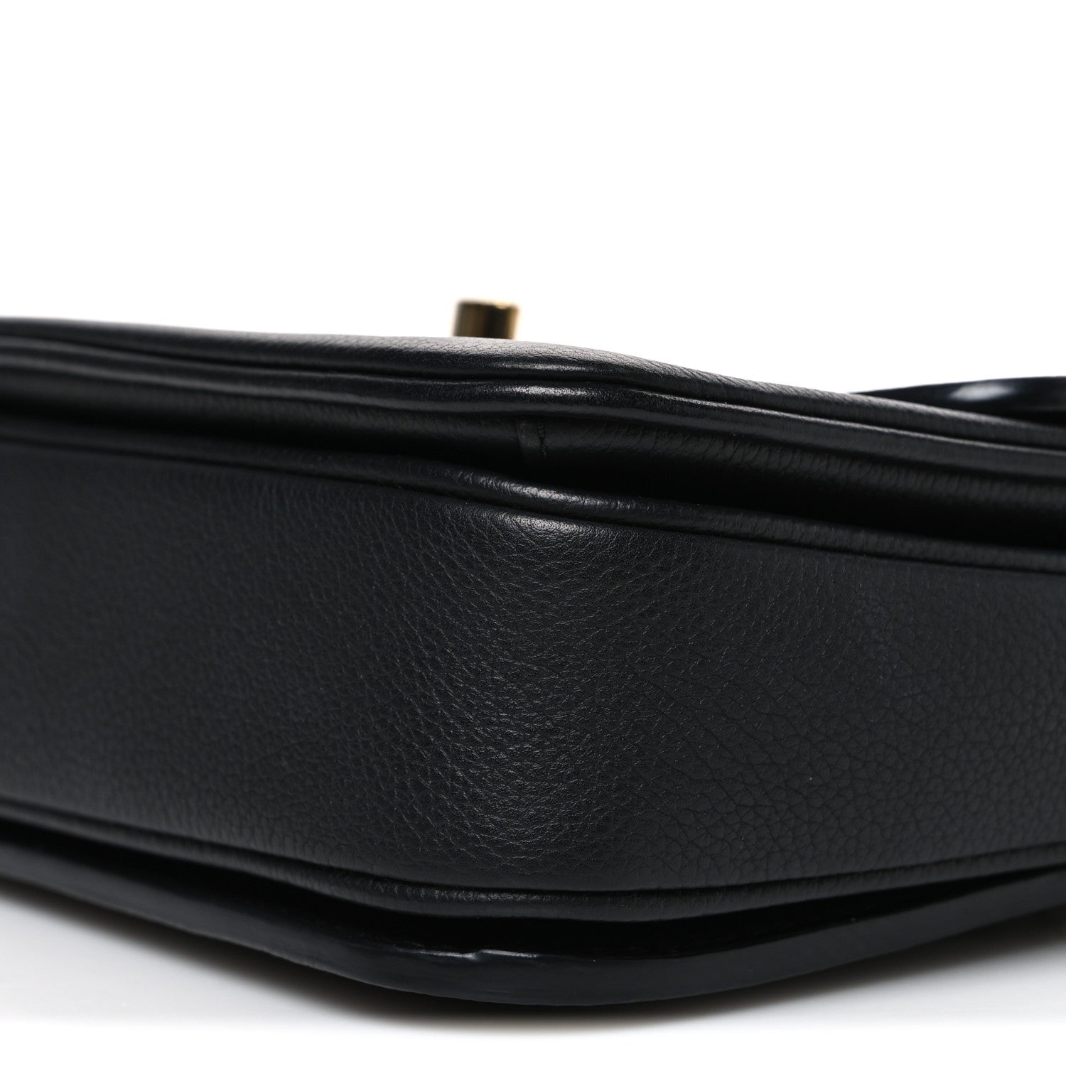 Louis Vuitton Grained Calfskin Lockme Oxford Black 9 of 10