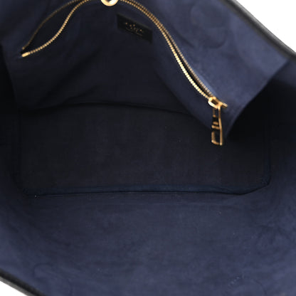Louis Vuitton Empreinte Monogram Giant Neverfull MM Black 6 of 10