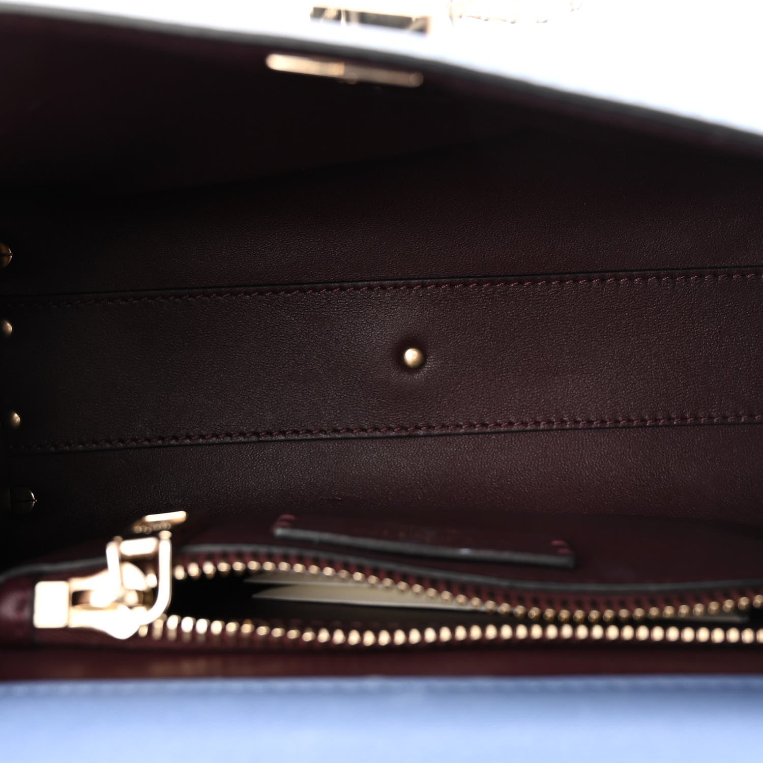 Valentino Garavani Calfskin Crystal Small VSling Top Handle Bag Ultramarine 5 of 9