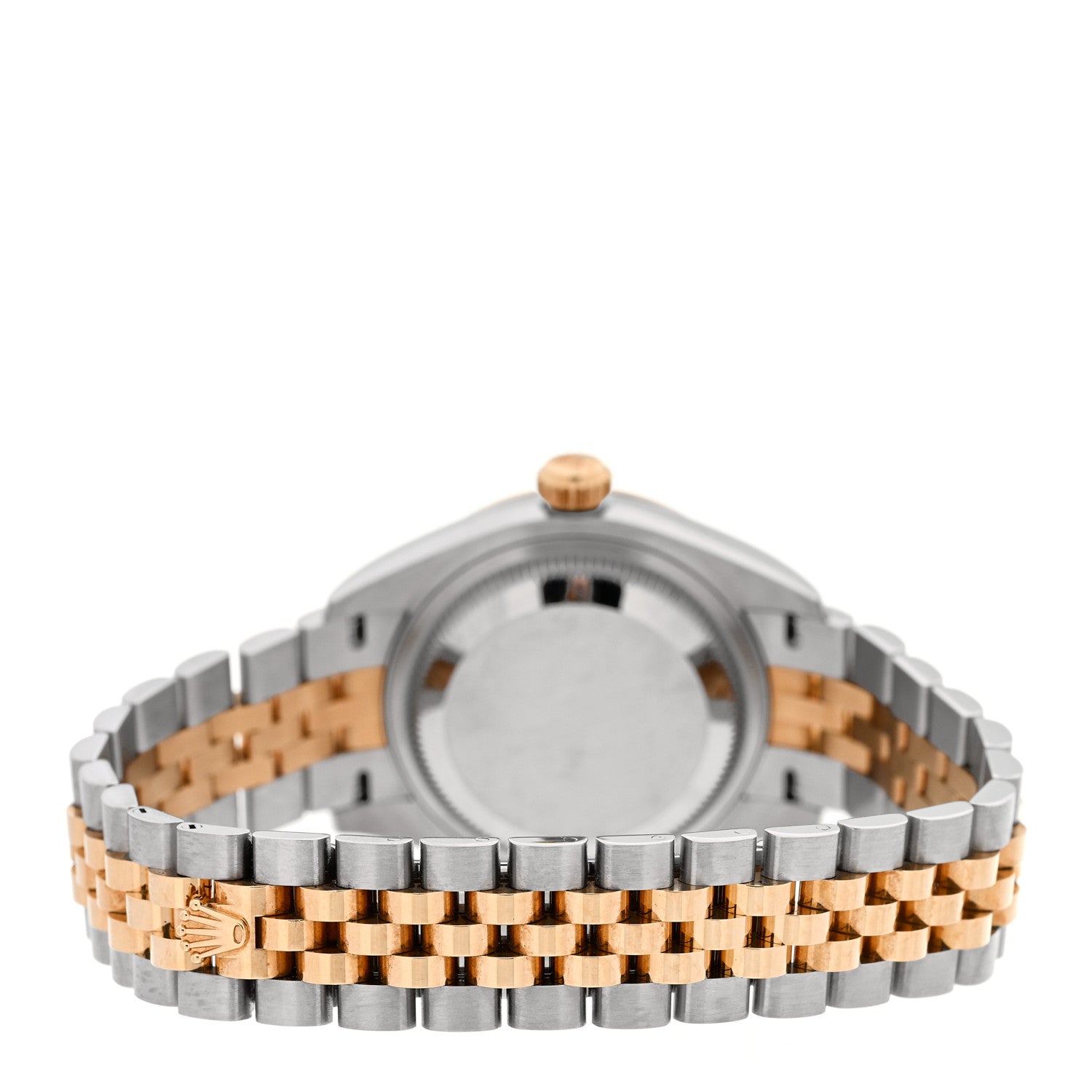 Rolex Stainless Steel 18K Yellow Gold Diamond 28mm Oyster Perpetual Datejust Watch Lavender Tapestry 279173 3 of 5