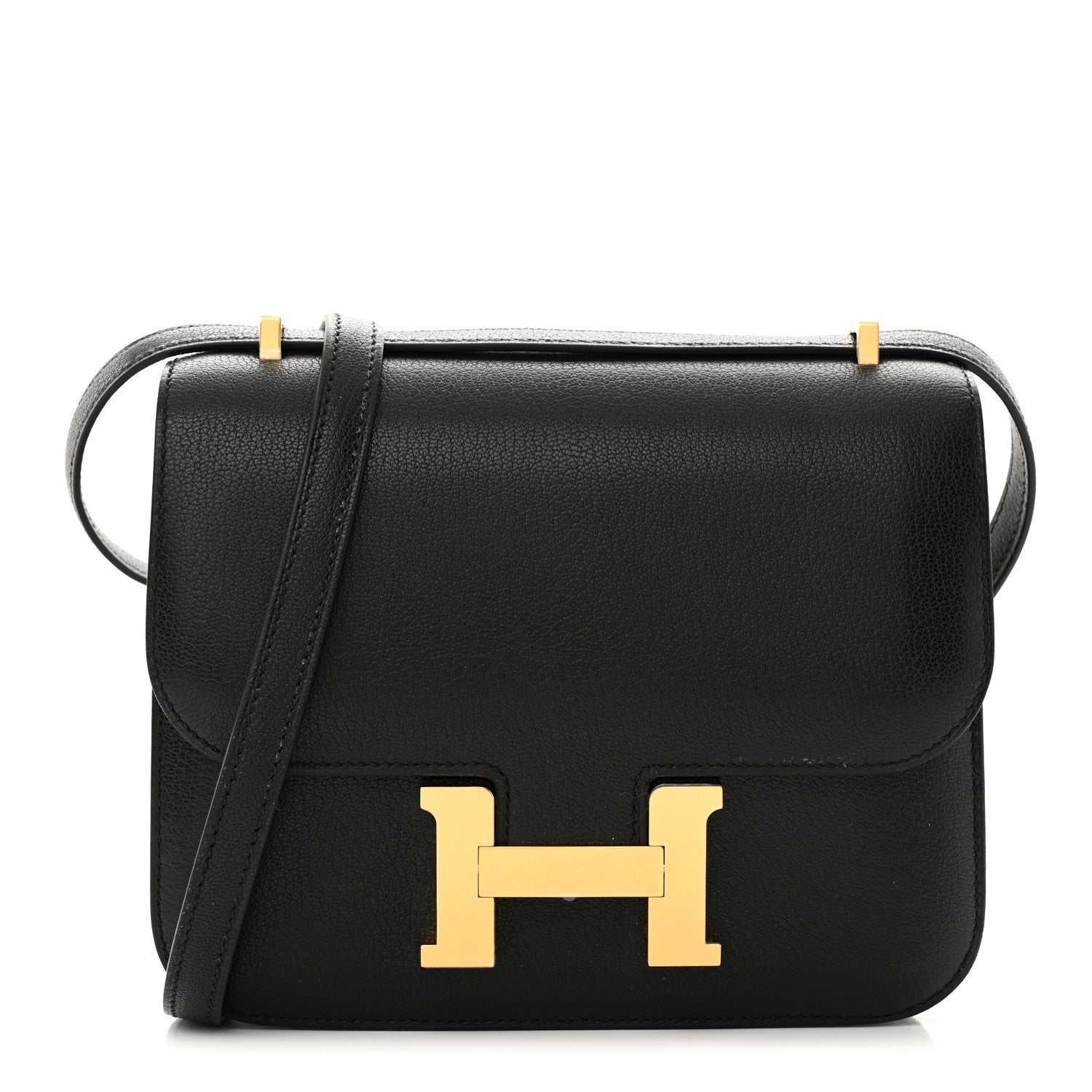 Hermes Chevre Mysore Constance 18 Black 1 of 12