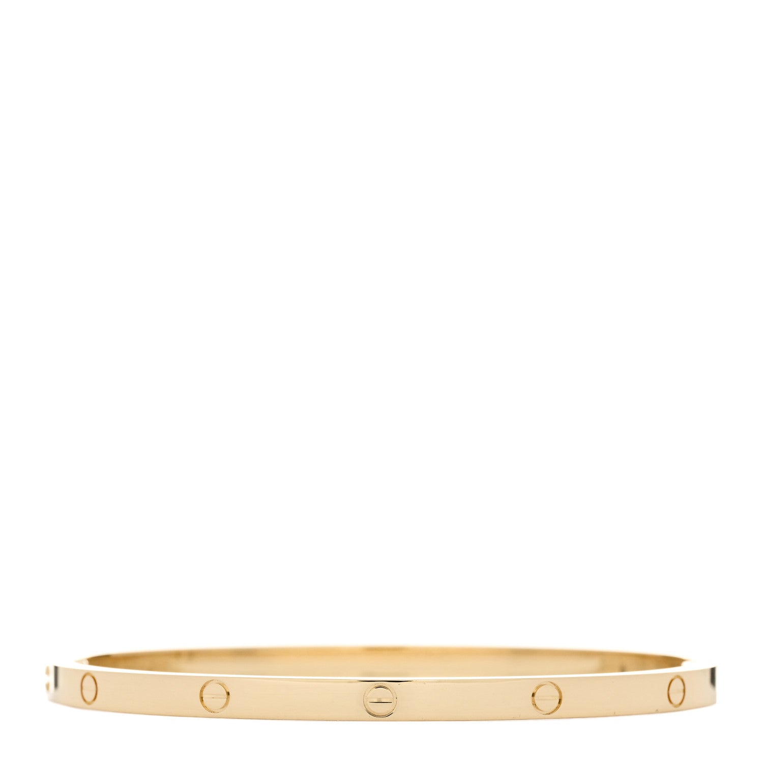 Cartier 18K Yellow Gold Small LOVE Bracelet 17 2 of 5