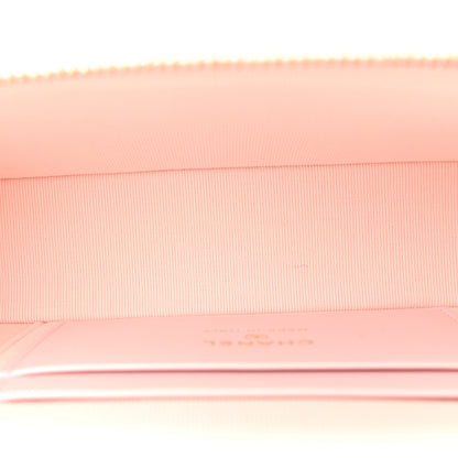 Chanel Caviar Quilted Top Handle Slim Vanity With Chain Light Pink 5 of 11