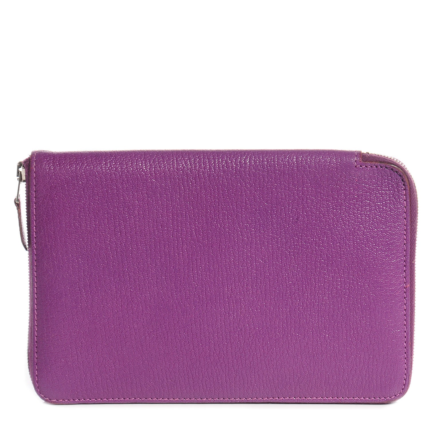 Hermes Chevre Mysore Azap GM Combined Wallet Cyclamen 1 of 12