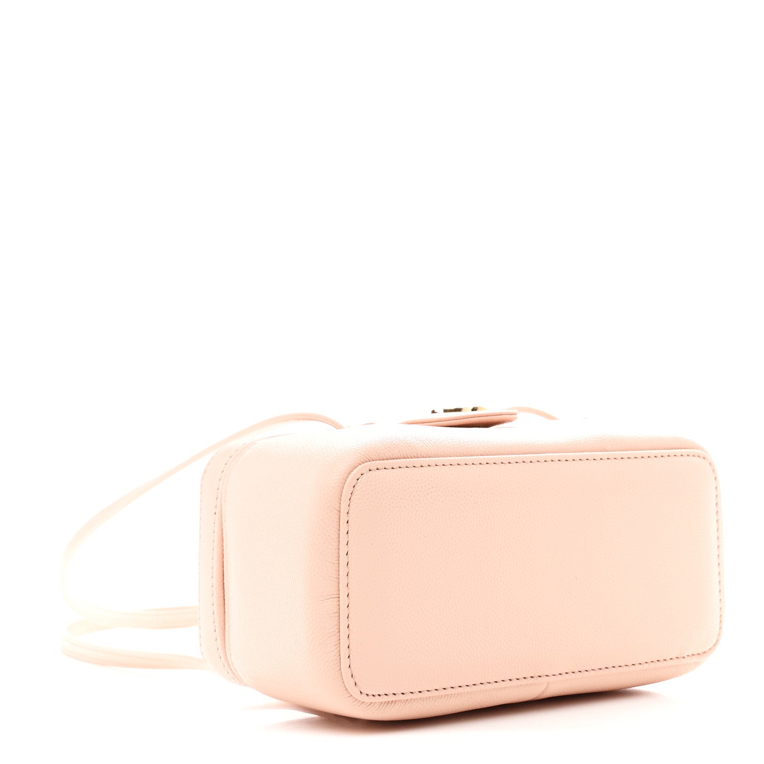 Chanel Shiny Caviar Preppy Coco Long Vanity With Strap  Light Pink 4 of 11