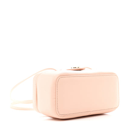 Chanel Shiny Caviar Preppy Coco Long Vanity With Strap  Light Pink 4 of 11