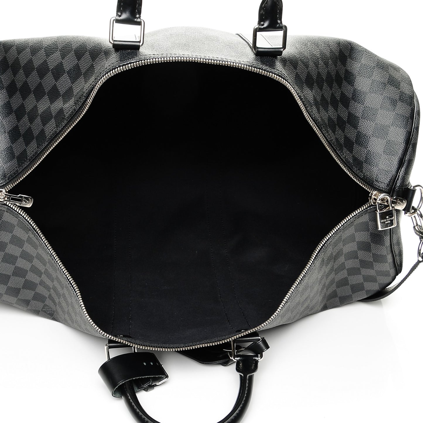 Damier Graphite Keepall Bandouliere 55