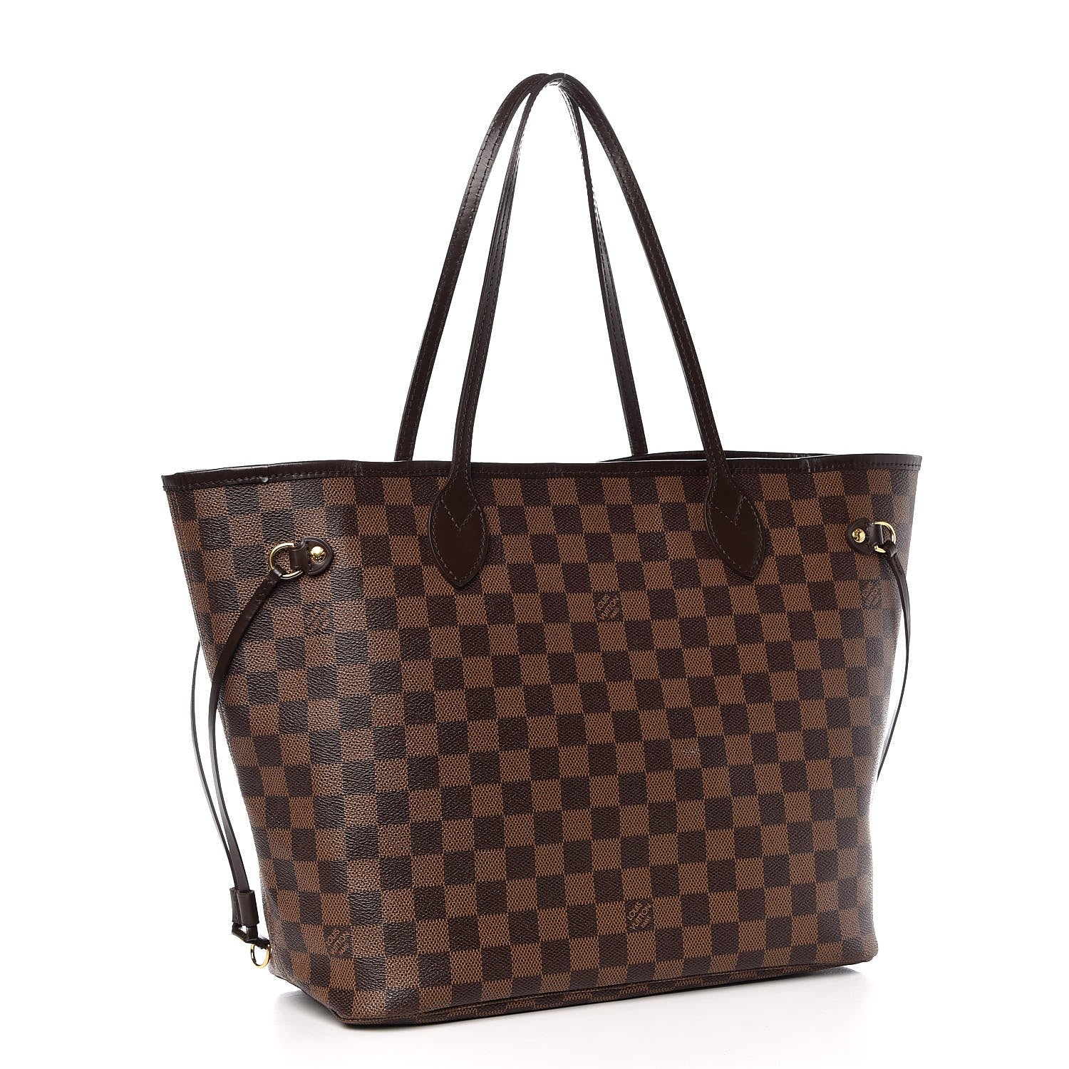 Louis Vuitton Damier Ebene Neverfull MM 3 of 14