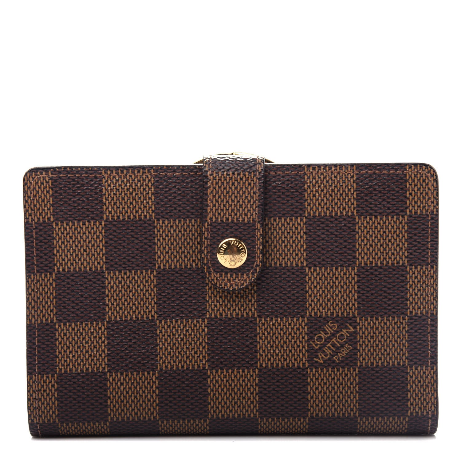 Louis Vuitton Damier Ebene French Purse Wallet 1 of 9