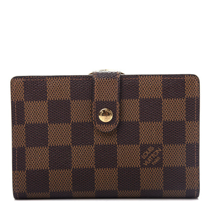 Louis Vuitton Damier Ebene French Purse Wallet 1 of 9