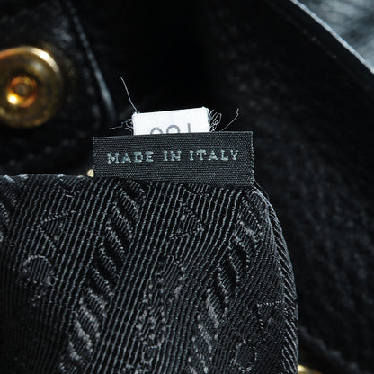 Prada Vitello Daino Hobo Nero Black 9 of 10