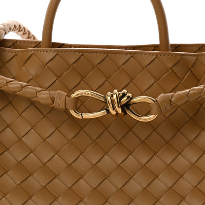 Bottega Veneta Nappa Intrecciato Medium Andiamo Shoulder Bag Dark Praline 7 of 11