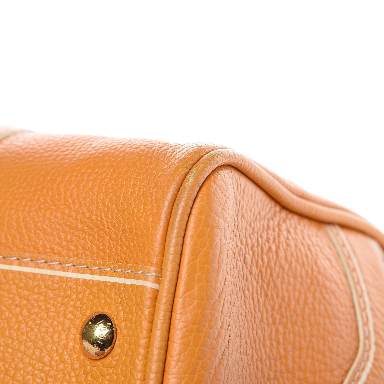 Louis Vuitton Tobago Calfskin Carryall Yellow 12 of 13