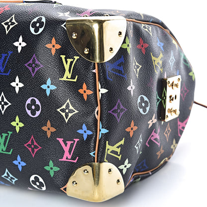 Louis Vuitton Monogram Multicolor Speedy 30 Black 8 of 9