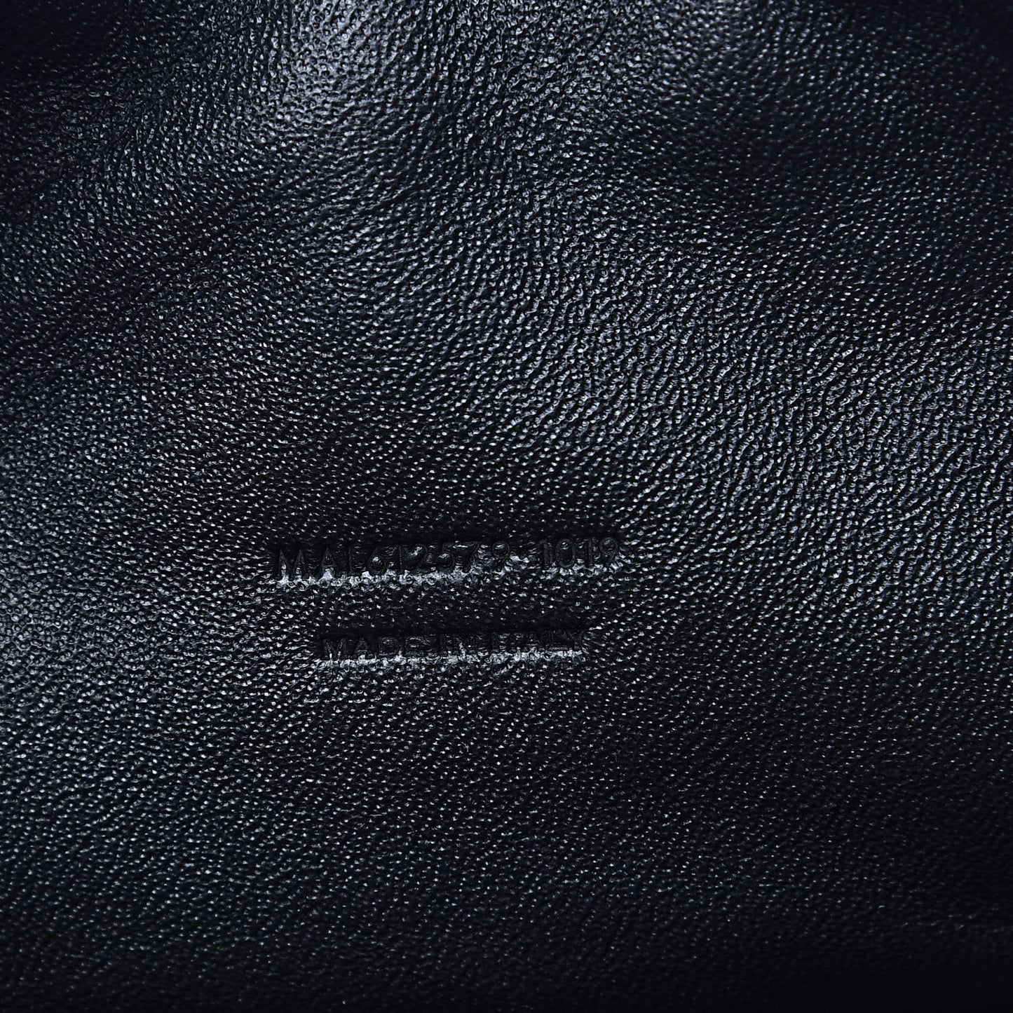 Grain De Poudre Matelasse Monogram Mini Lou Camera Bag Black