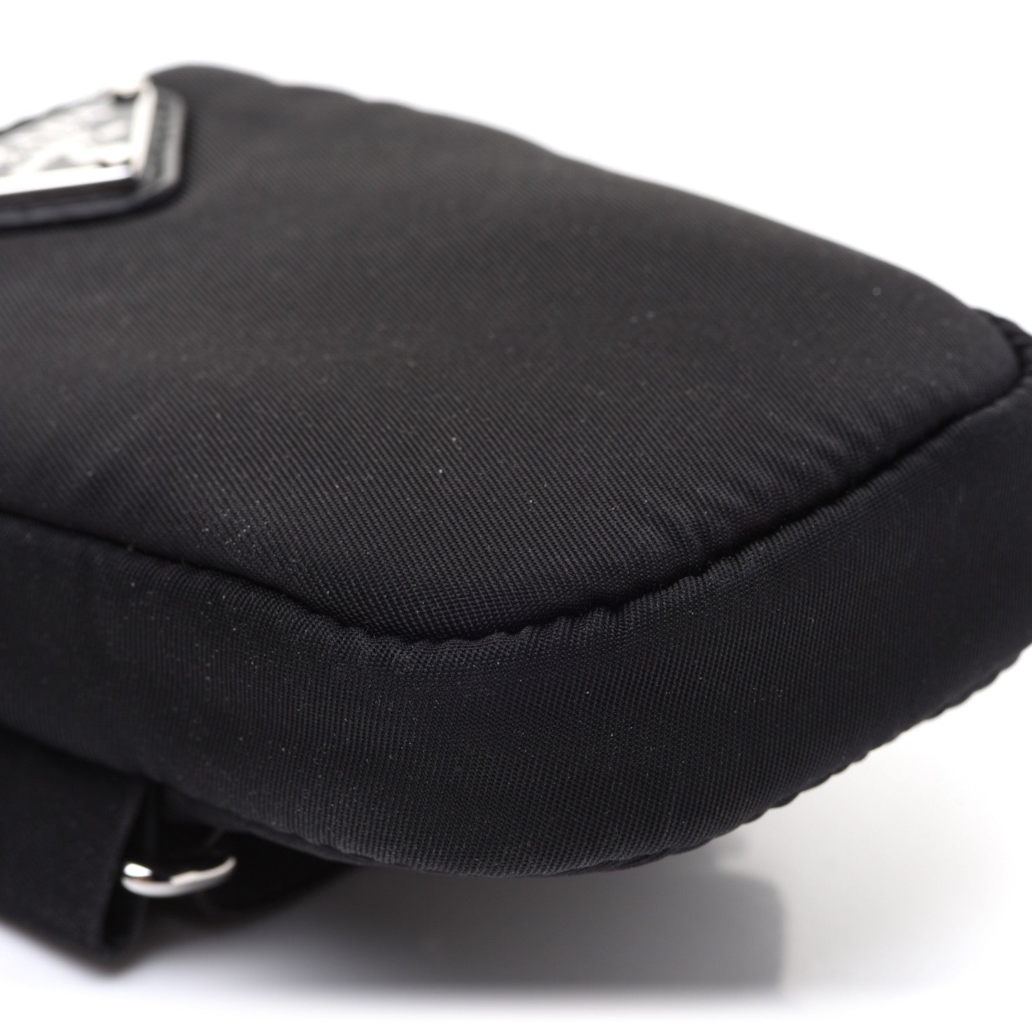 Prada Tessuto Nylon Mini Pouch Black 7 of 9