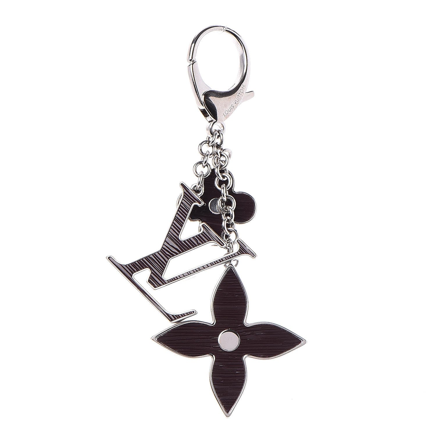 Louis Vuitton Fleur d Epi Bag Charm Moka 1 of 5