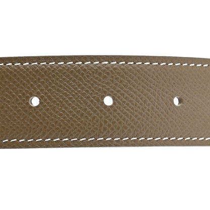 Hermes Epsom Horseshoe 32mm Belt Strap 100 40 Gold Etoupe 4 of 6