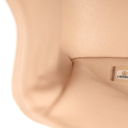 Chanel Caviar Quilted Jumbo Double Flap Beige Clair 7 of 8