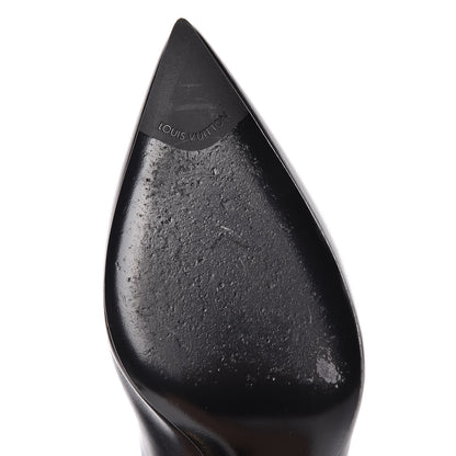 Louis Vuitton Calfskin Heartbreaker Pumps 36 Black 10 of 13