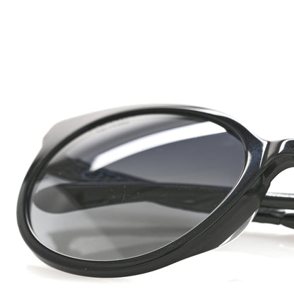 Chanel Acetate Metal Polarized Pantos Sunglasses 5440-A Black 8 of 9