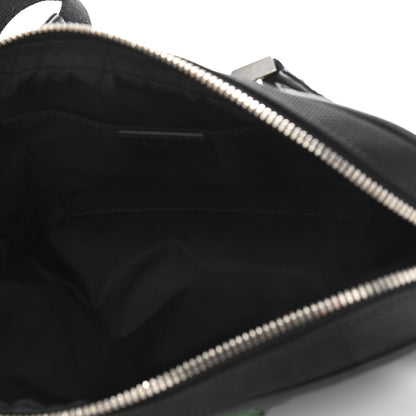 Gucci Canvas Web Slim Belt Bag Black 5 of 10