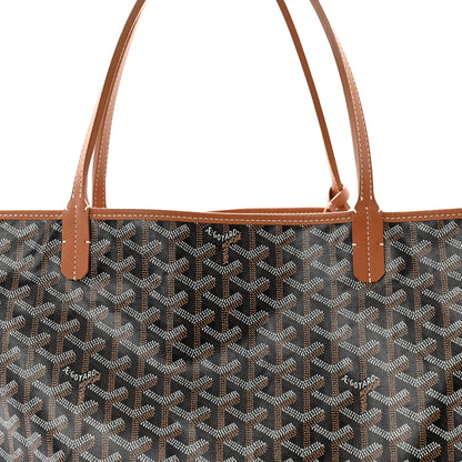 Goyard Goyardine Saint Louis GM Black Gold 9 of 11