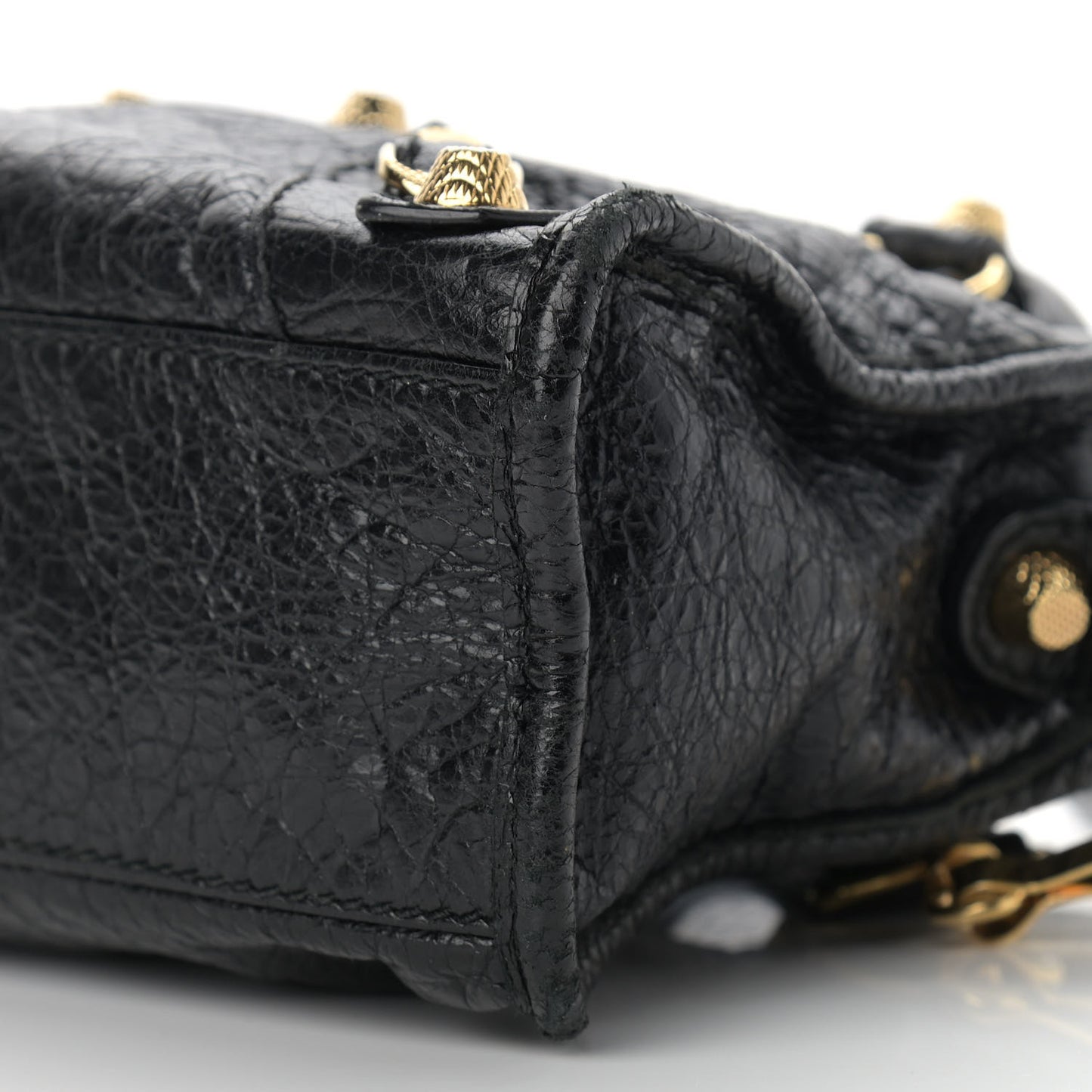 Agneau Giant 12 Gold Hardware Mini City Black