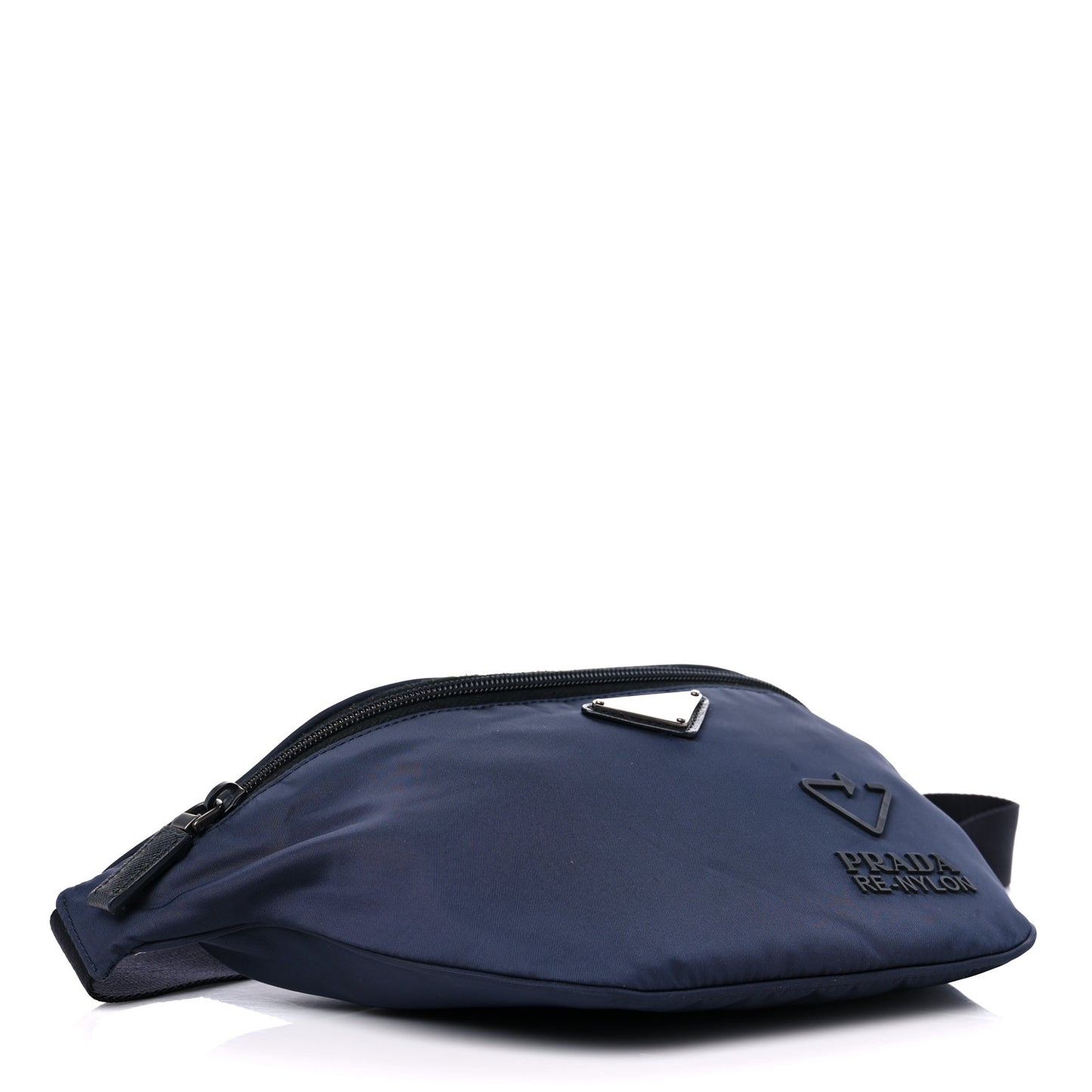 Tessuto Re-Nylon Saffiano Belt Bag Baltico