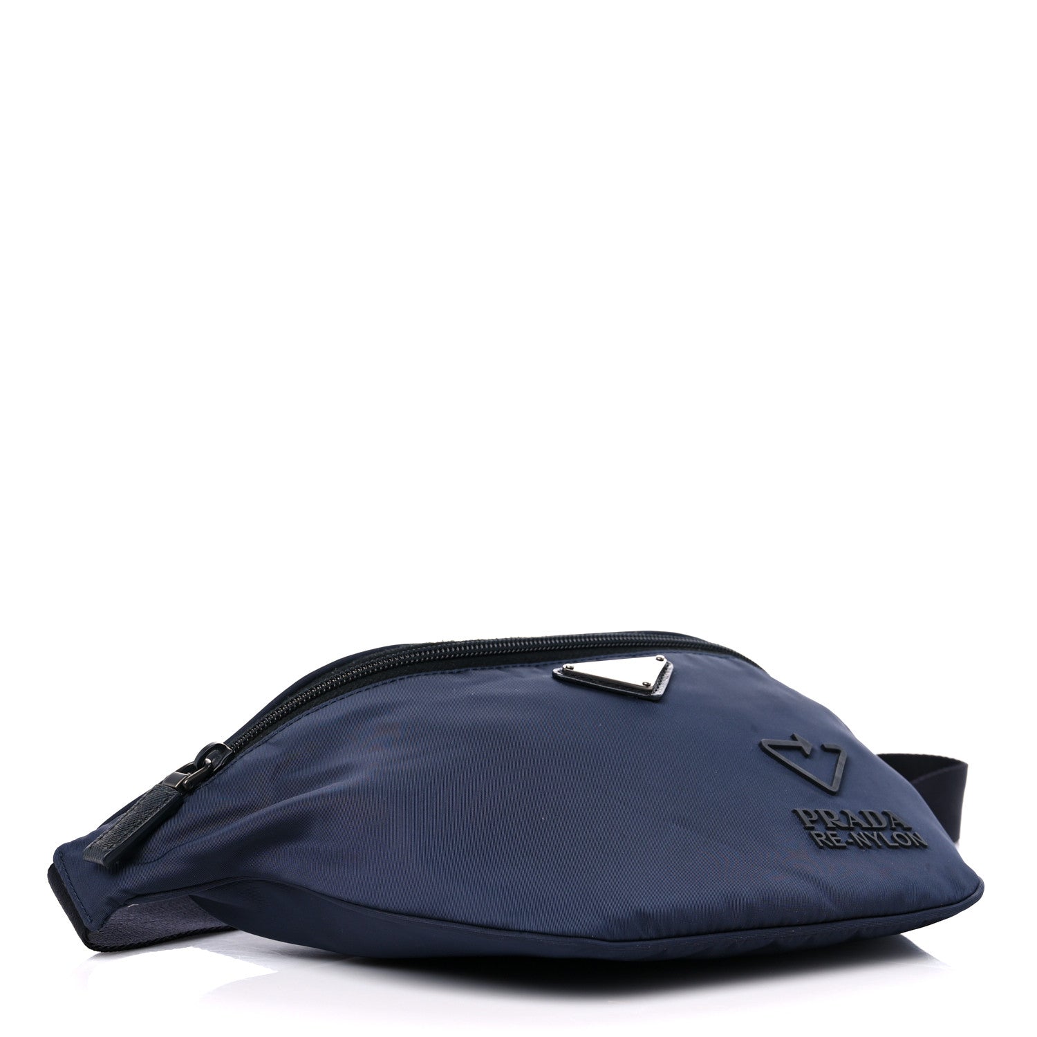 Prada Tessuto Re-Nylon Saffiano Belt Bag Baltico 4 of 11