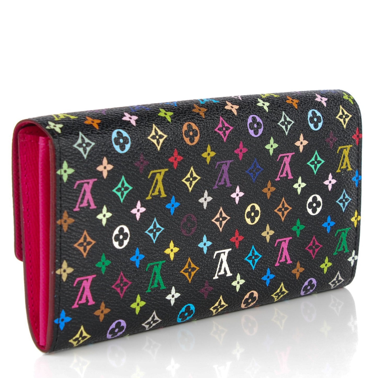 Monogram Multicolor Sarah Wallet Black Grenade