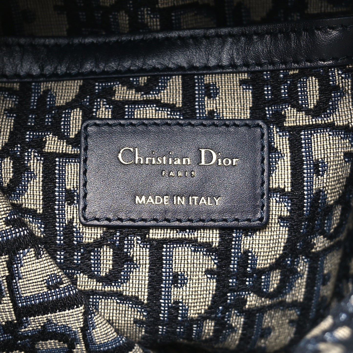 Wicker Oblique Drawstring Bucket Bag Blue