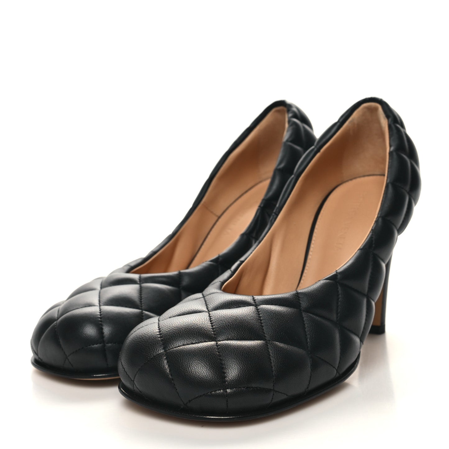 Nappa Matelasse Padded Dream Pumps 38 Black