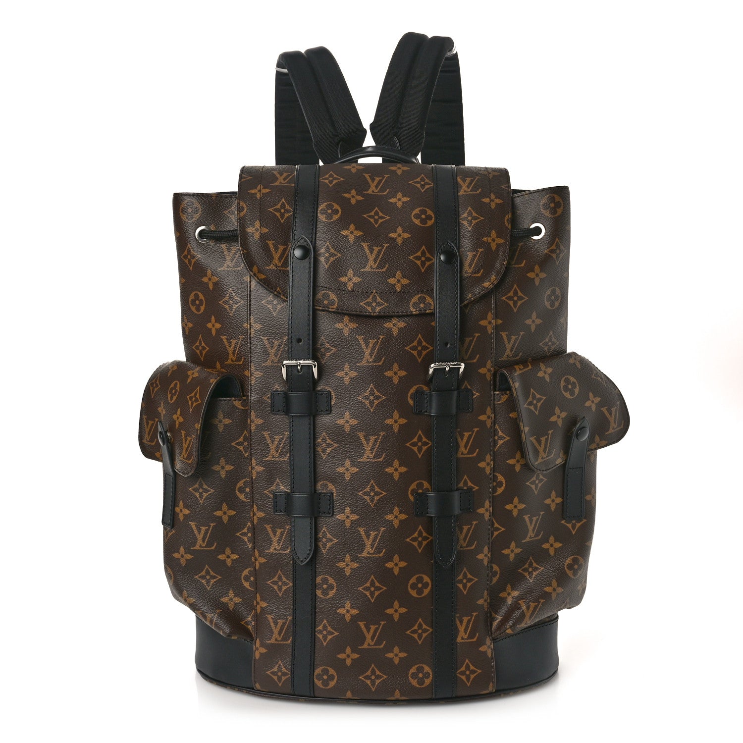 Louis Vuitton Monogram Macassar Christopher MM Backpack 1 of 8