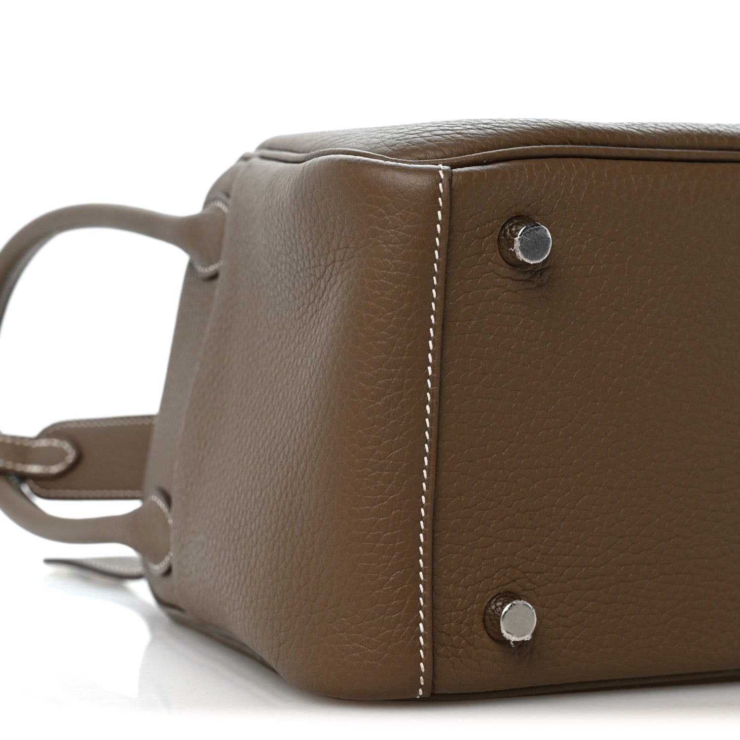 Hermes Taurillon Clemence Lindy 26 Etoupe 8 of 9