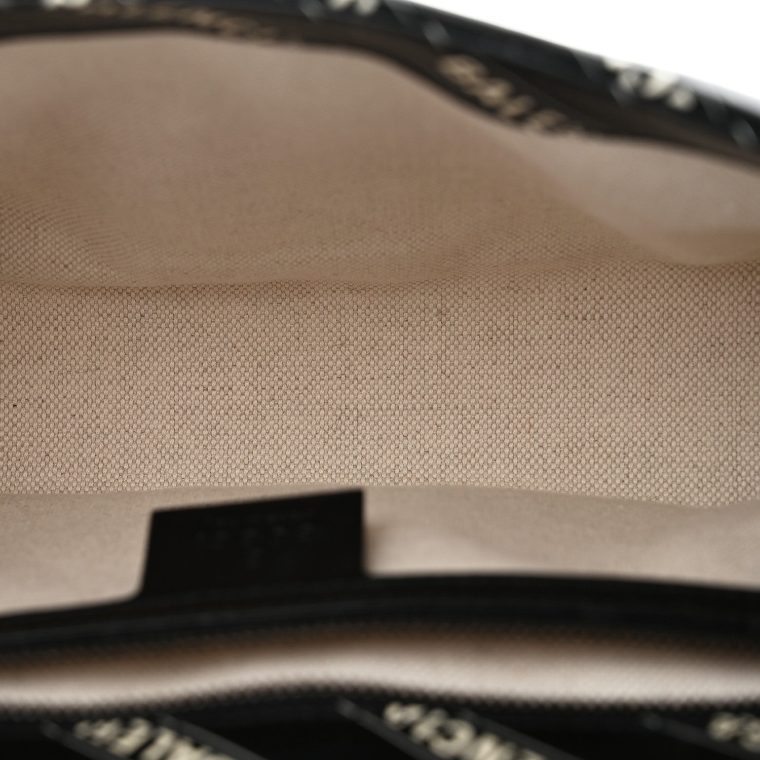 Gucci X BALENCIAGA Calfskin Matelasse Logo Print Small GG Marmont Shoulder Bag Black 5 of 13