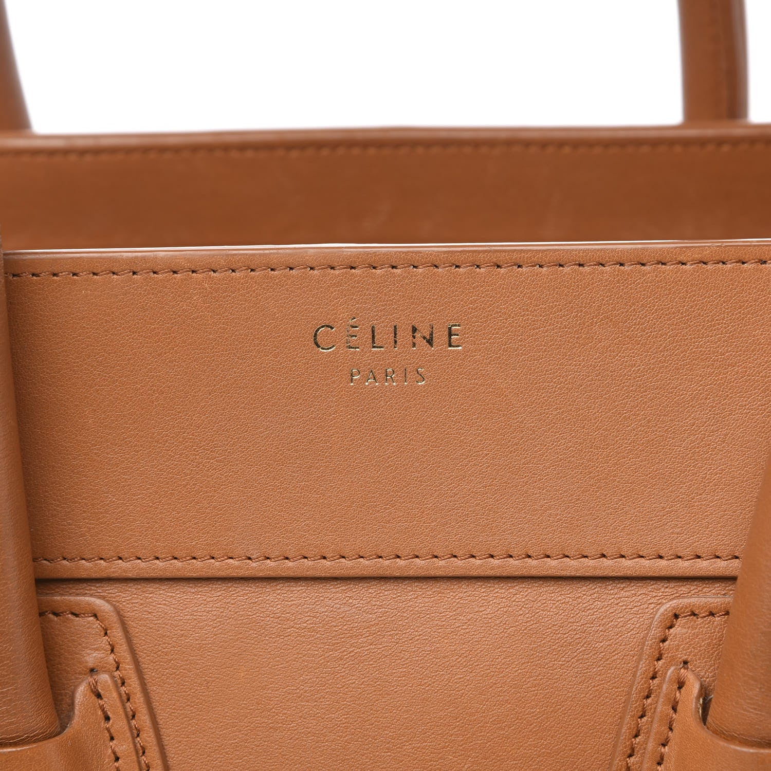 Celine Palmelato Mini Luggage Copper 12 of 15