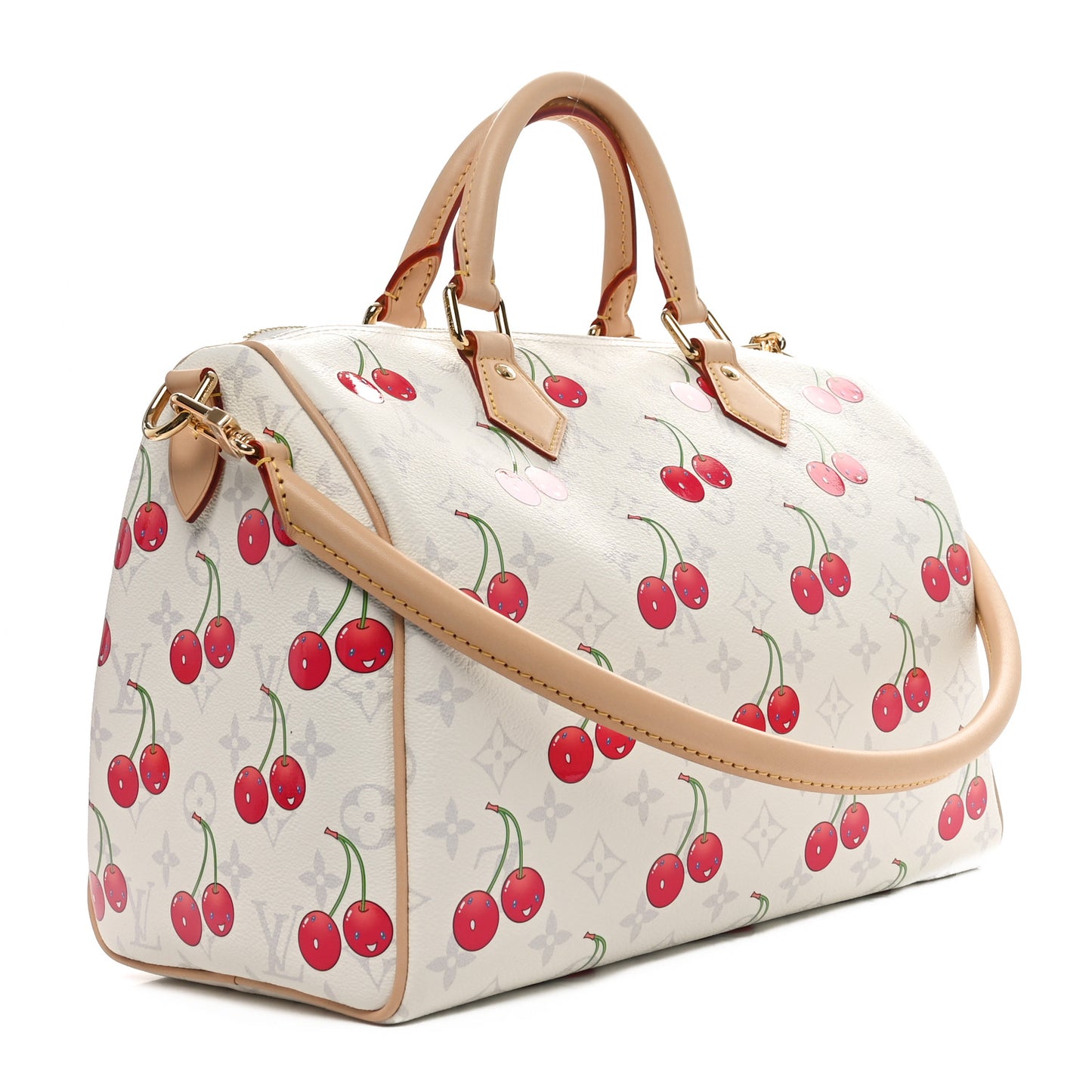 LV X TM Monogram Cerises Speedy Soft Bandouliere 30
