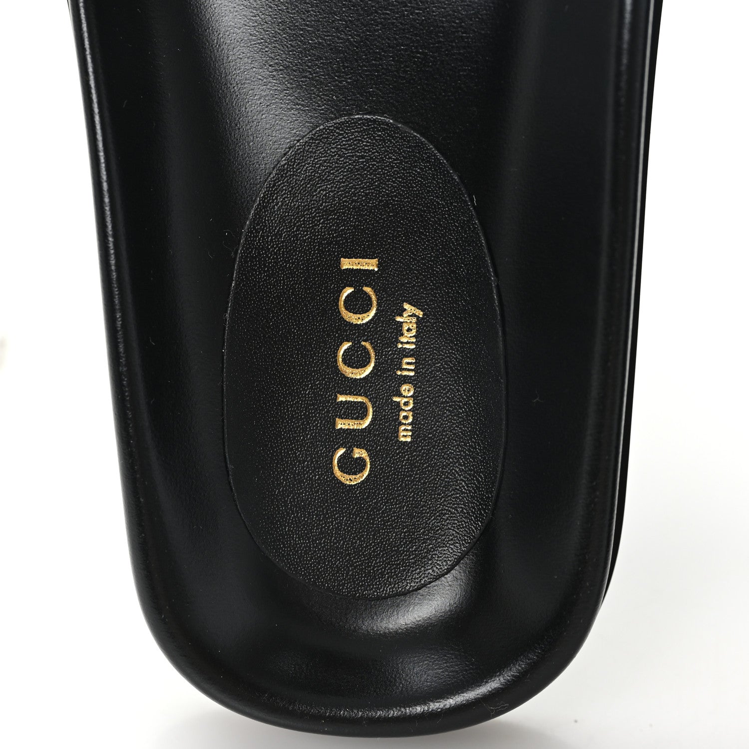 Gucci Nappa GG Matelasse Flat Slide Sandals 36.5 Black 36.5 Black 8 of 9