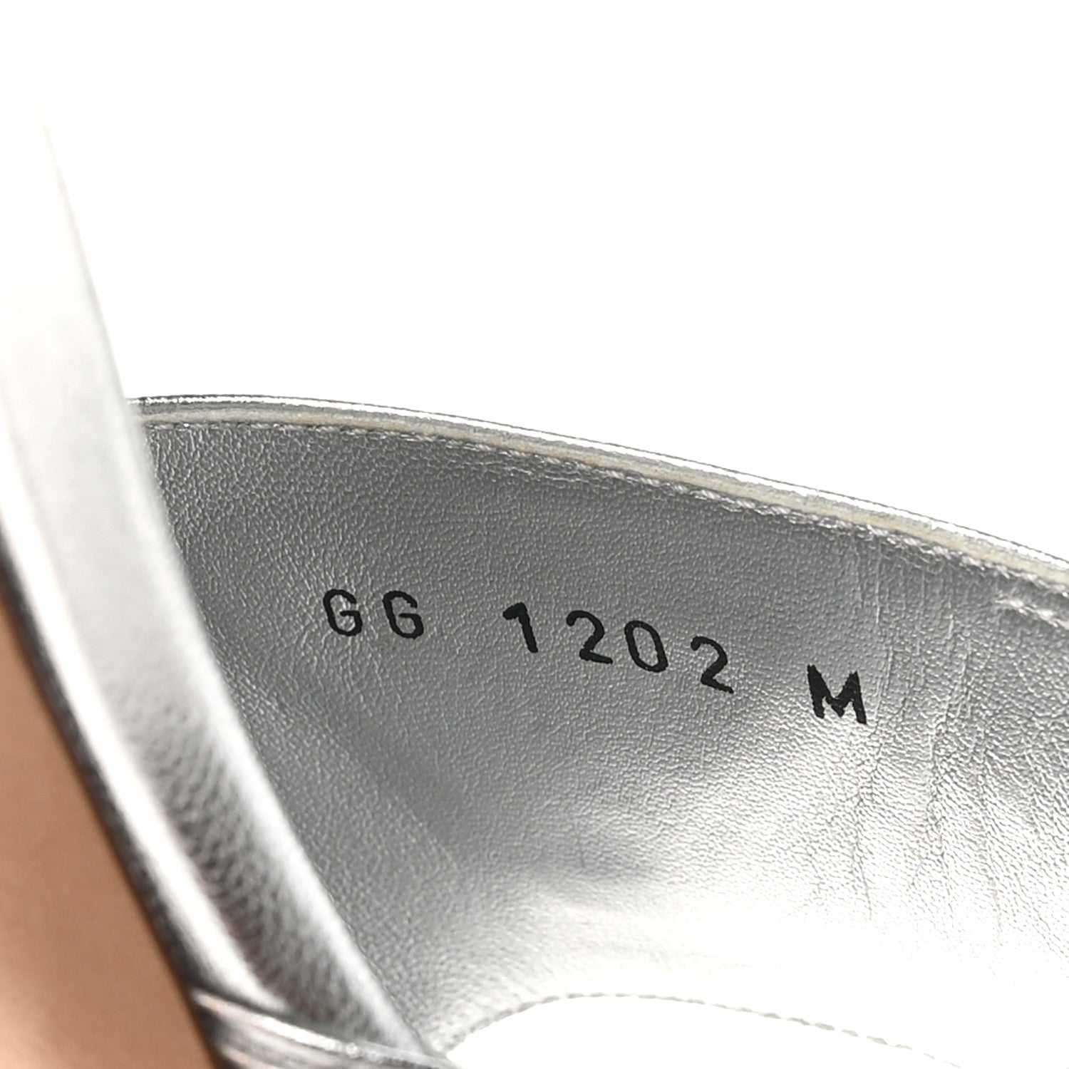 Louis Vuitton Metallic Calfskin Shake 5.5cm Mule 36.5 Silver 8 of 10