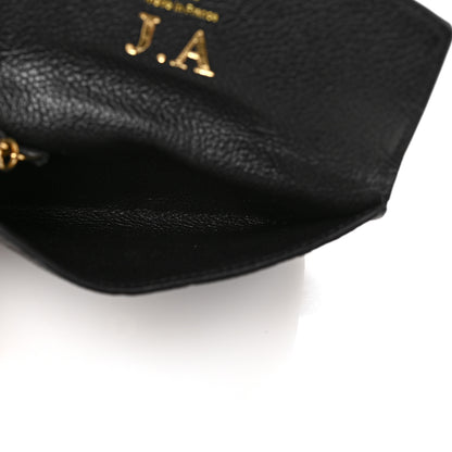 Louis Vuitton Empreinte Key Pouch Black 5 of 10