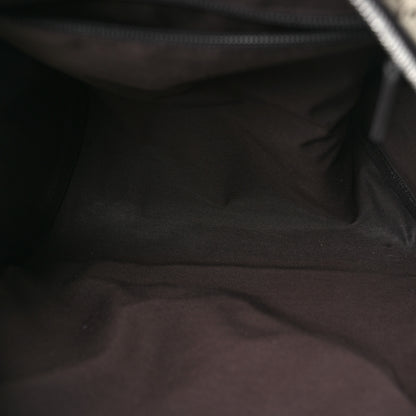 Gucci Monogram Travel Backpack Dark Brown 5 of 10
